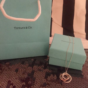 TIFFANY & CO 1837 INTERLOCKING CIRCLES NECKLACE